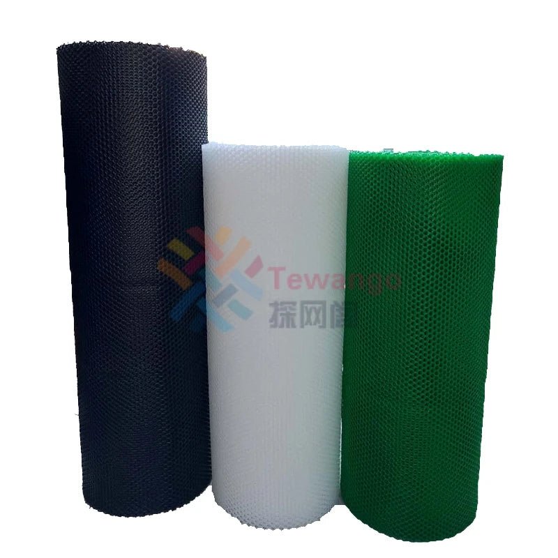 Tewango Anti-Falling Network For Cat Pet Balcony Safety Fence DIY Plastic Mesh Net Stairs Protection 0.8/1.2/1.8cm Grid