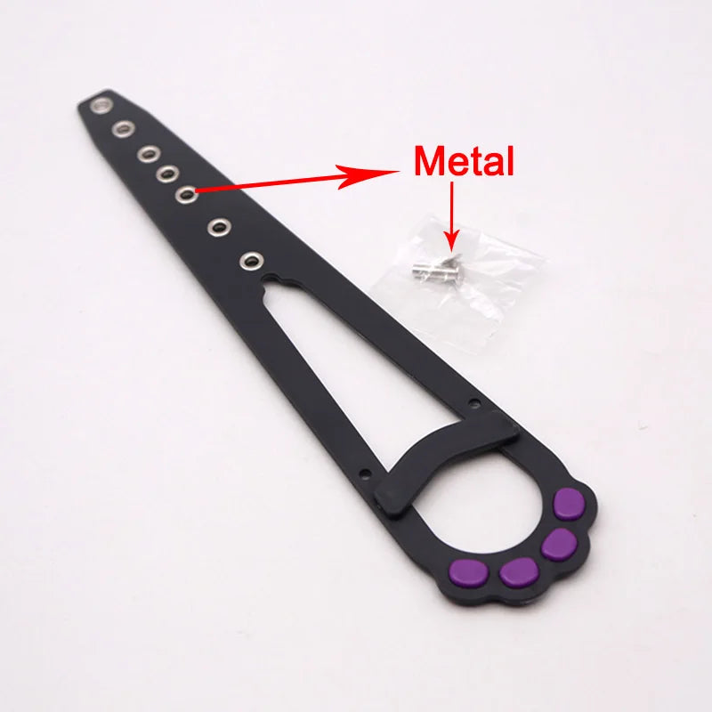 Cat Door Holder Latch Adjustable Dog Door Stopper Elastic Gate Lock Flex Latch Strap Keep Dog Out From Entering Pet Gate Supply