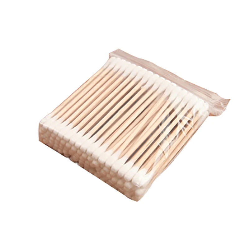 50/100 PCS Cotton Sticks Dog Ear Cleaning Cotton Sticks Dogs Cats Ear Cleaning Stain Removal Pet Ear Wax Removal Cotton Swabs