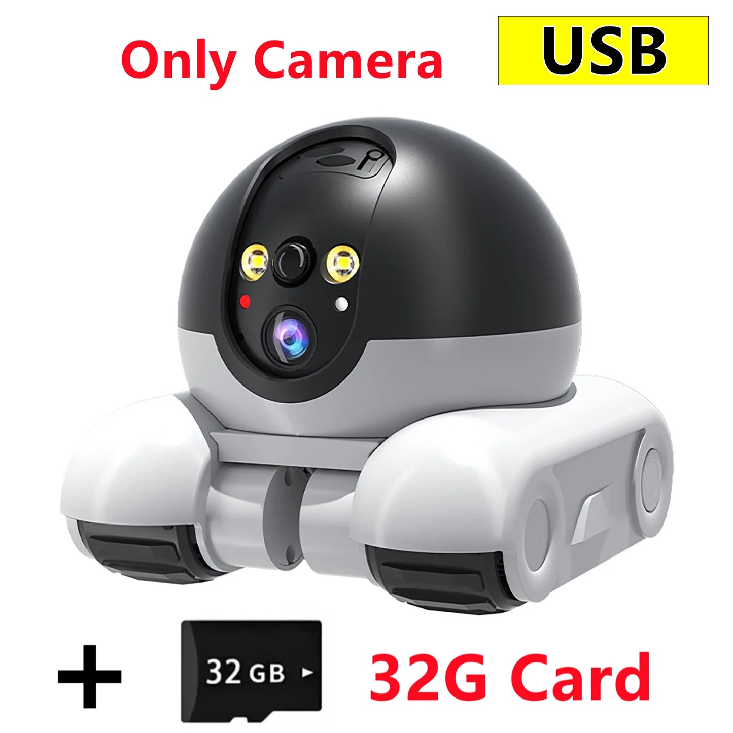 1080P HD WIFI Camera Security Protection Surveillance Camera Auto Tracking Baby Pets Monitor Smart Home Robot Cameras