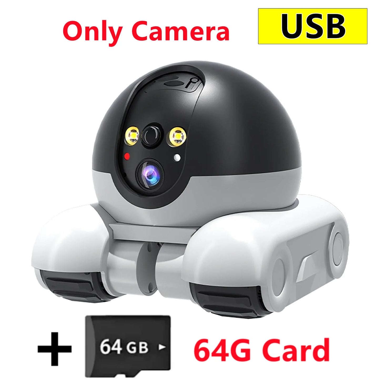 1080P HD WIFI Camera  Security Protection Surveillance Camera Auto Tracking Baby Pets Monitor Smart Home Robot Cameras